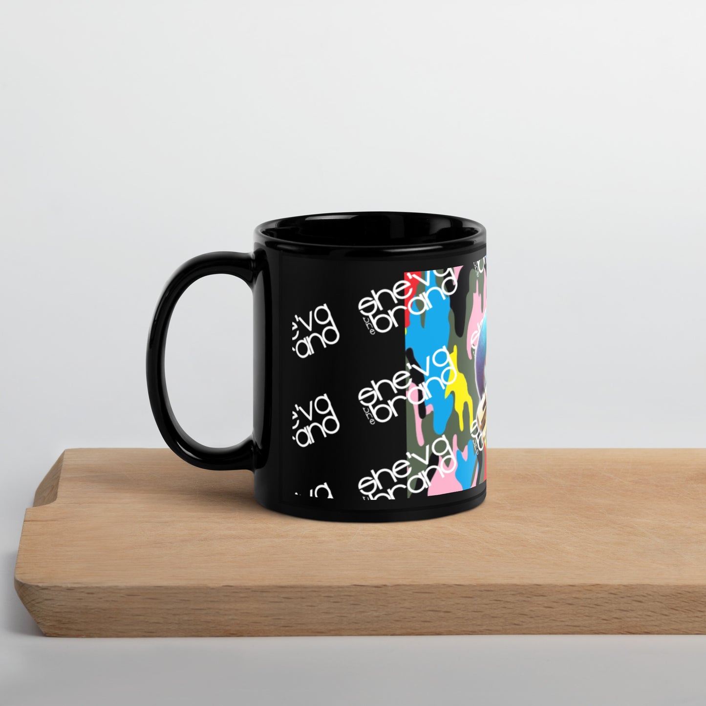 Lip Service Black Glossy Mug 11 & 15oz.
