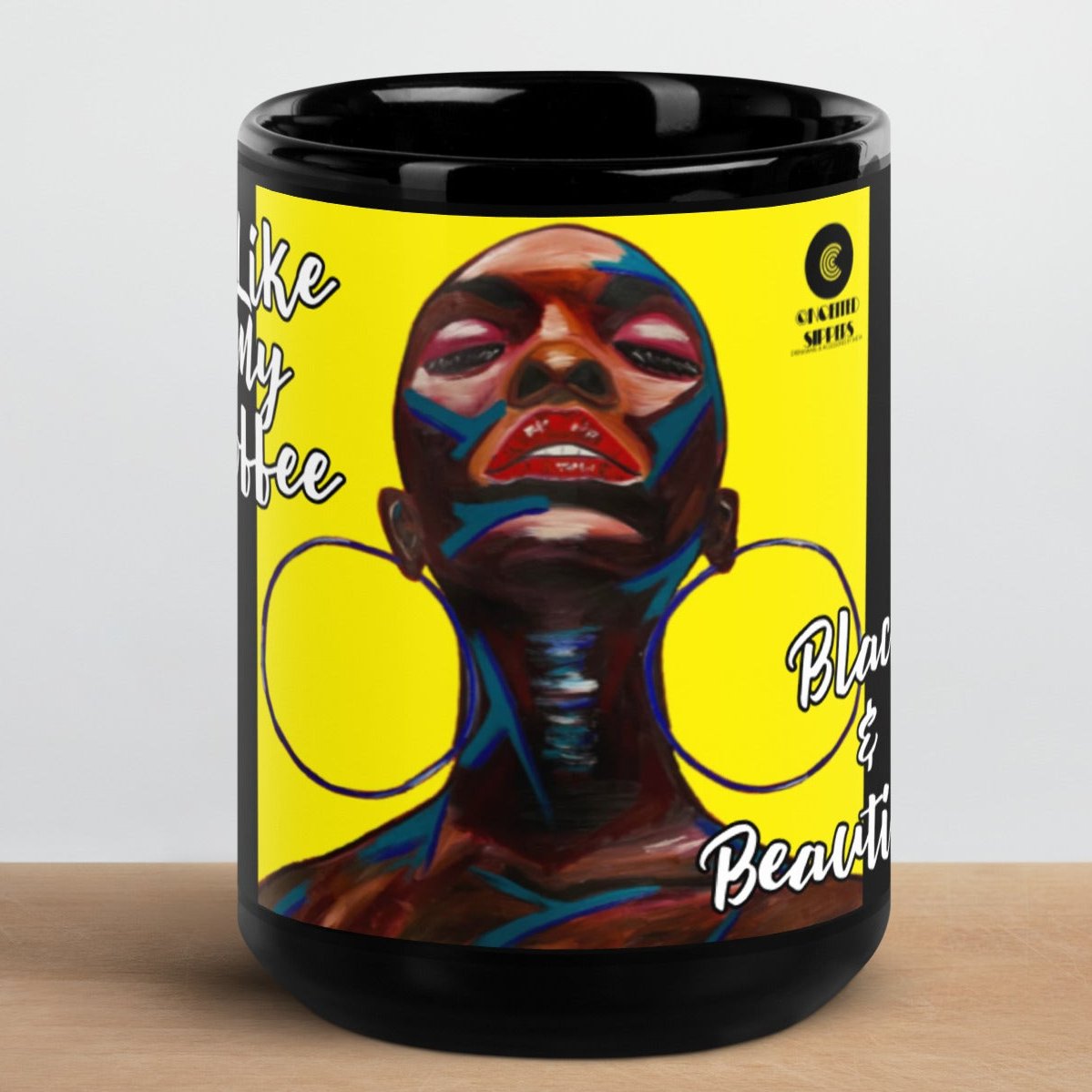 Conceited Beautiful Coffee Black Mug