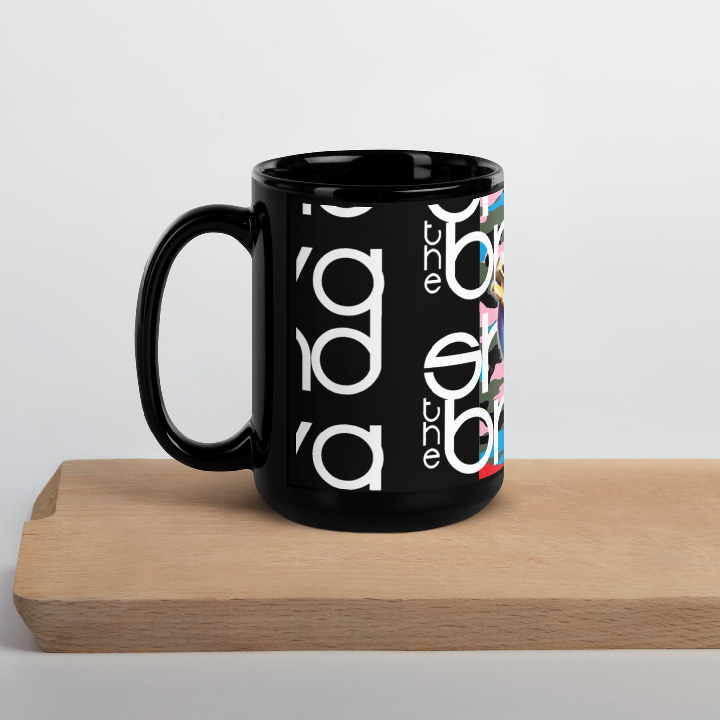 Lip Service Black Glossy Mug 11 & 15oz.