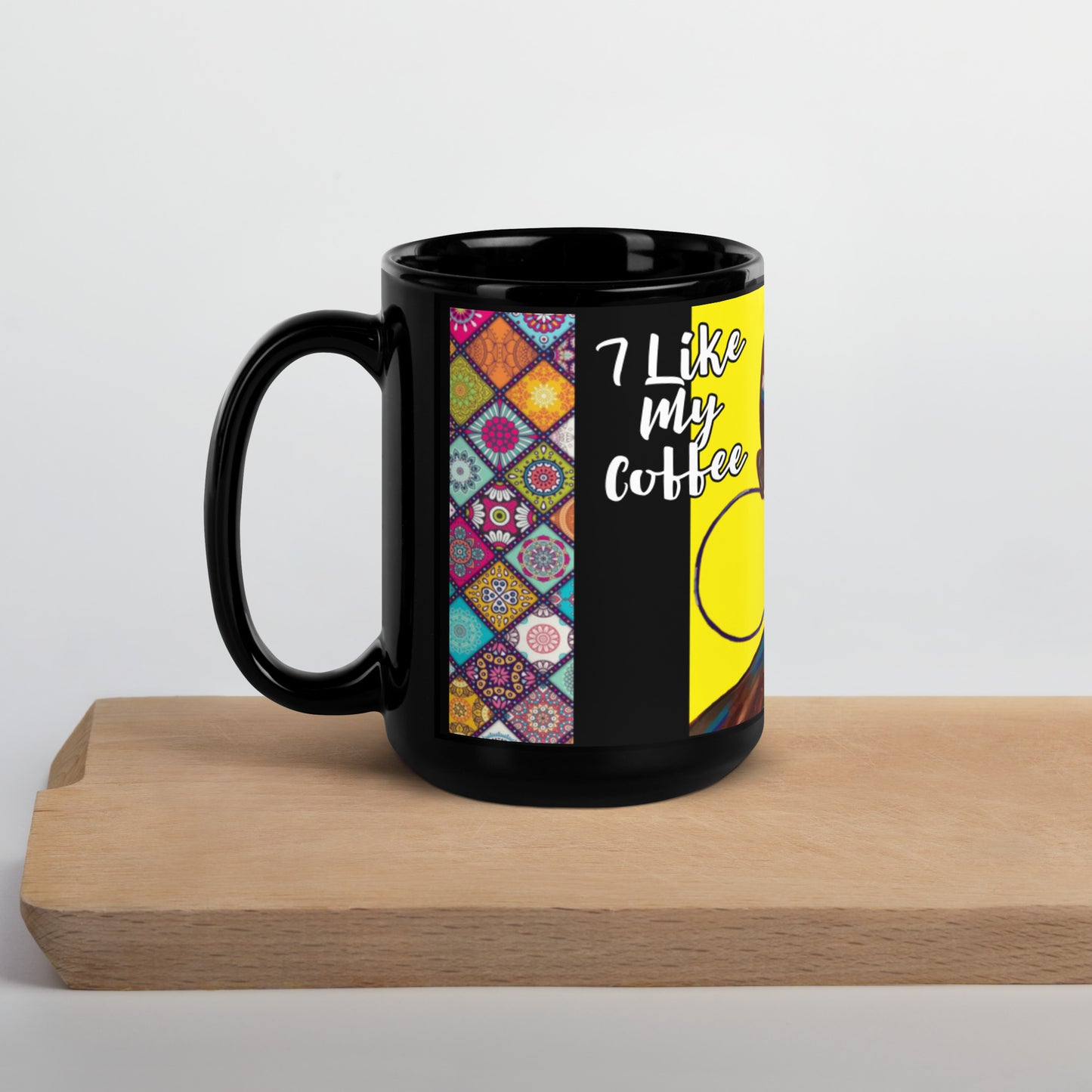 Conceited Beautiful Coffee Black Mug