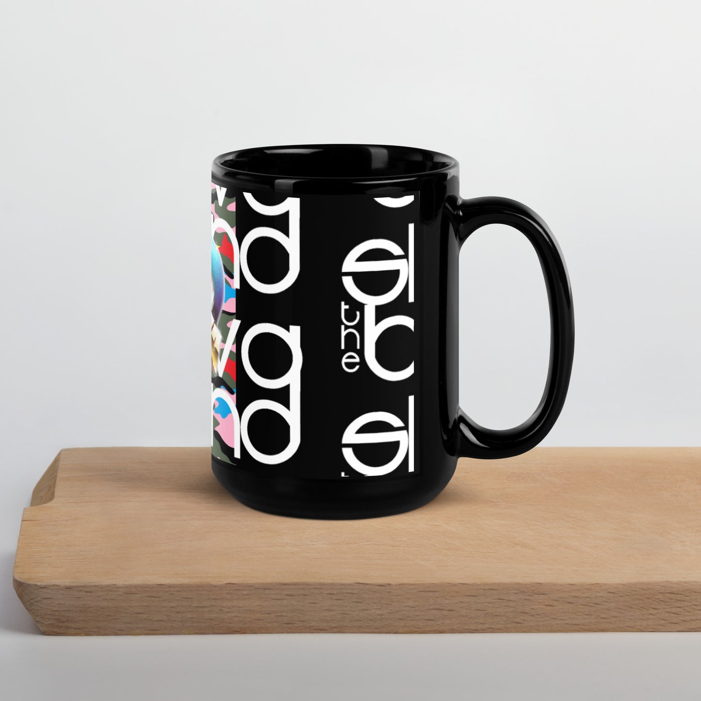 Lip Service Black Glossy Mug 11 & 15oz.