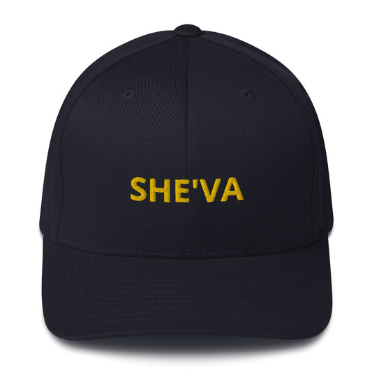 She'va Embroidered Structured Twill Cap