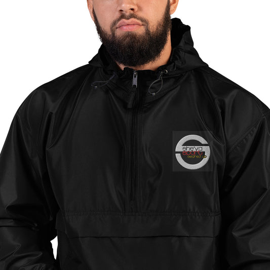 She'va Men's "S" Embroidered Champion Packable Jacket