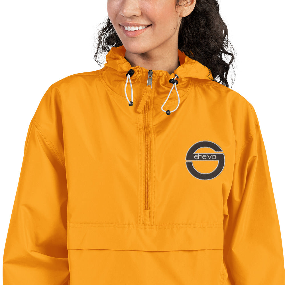 She'va Women's "S" Embroidered Champion Packable Jacket