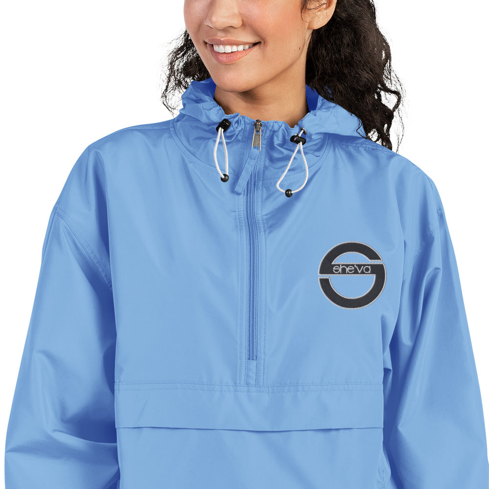 She'va Women's "S" Embroidered Champion Packable Jacket