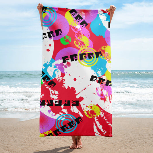 She'va Beach/Pool Towel (really red)