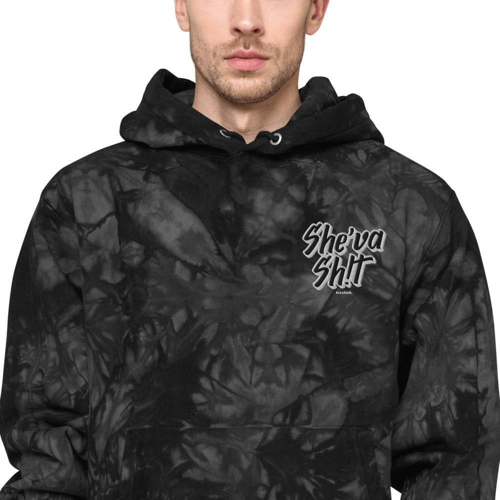 She'va Sh!t Champion tie-dye hoodie