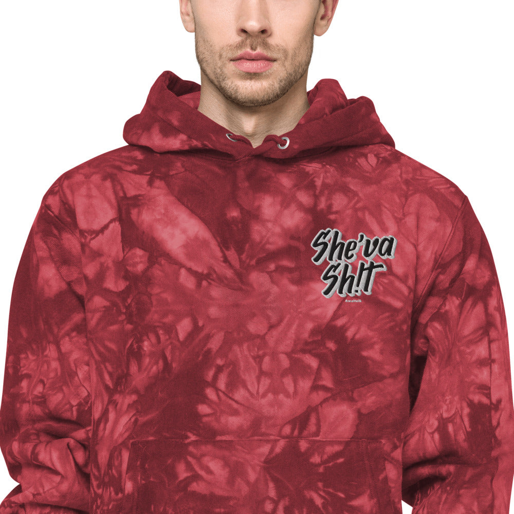 She'va Sh!t Champion tie-dye hoodie