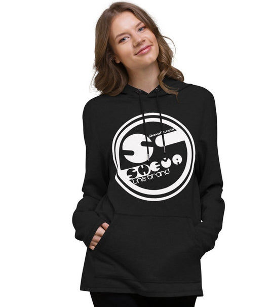 She'va The Brand Lightweight Hoodie (white logo)