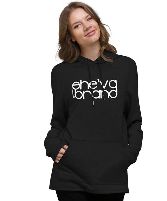 She'va The Brand Lightweight Hoodie (white logo)