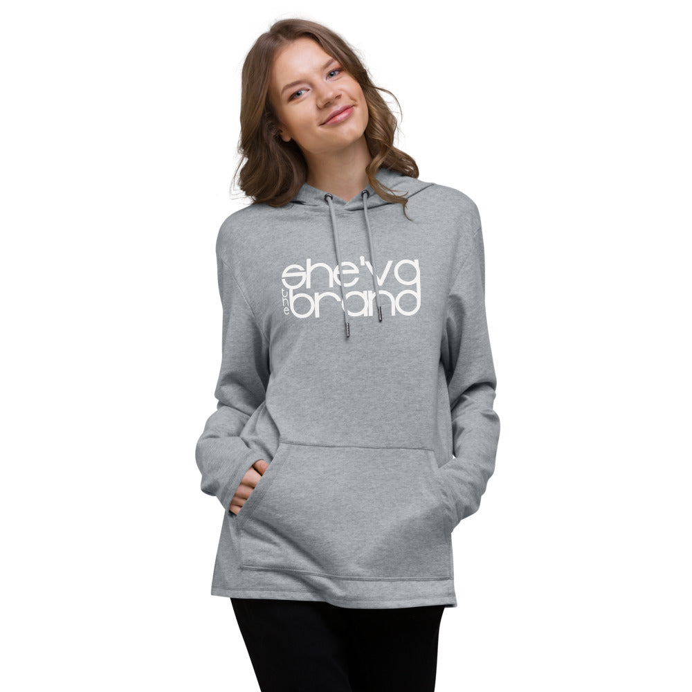 She'va The Brand Lightweight Hoodie (white logo)