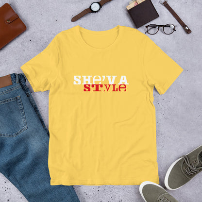 She'va Style Short-Sleeve Unisex Tee (10 colors)  xs-5x