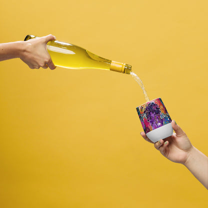 Conceited Queen Wine tumbler (pur/fusc)